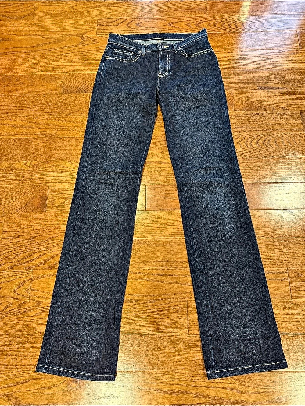 Anna Sui Blue Boot Cut Jeans